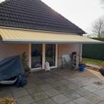 Electrisch bedienbaar zonnescherm 540 Cm uitval 250 Cm, Gebruikt, 450 cm of meer, Elektrisch, Ophalen of Verzenden