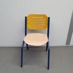 set 6x Presikhaaf kantinestoelen houten zitting gebruikt!, Ophalen of Verzenden, Gebruikt, Bruin, Vijf, Zes of meer stoelen