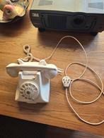 Vintage Witte Draaitelefoon, Ophalen