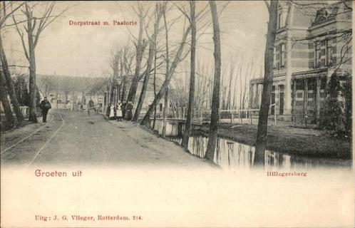 Groeten uit Hillegersberg JG Vlieger 214 1902 TOPKAART, Verzamelen, Ansichtkaarten | Nederland, Ongelopen, Zuid-Holland, Voor 1920