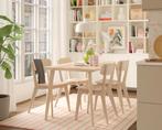 IKEA LISABO eettafel, Ophalen, 100 tot 150 cm, 50 tot 100 cm, Zo goed als nieuw