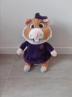 Knuffel hamster AH albert heijn kerst winter paars K3629, Kinderen en Baby's, Speelgoed | Knuffels en Pluche, Ophalen of Verzenden