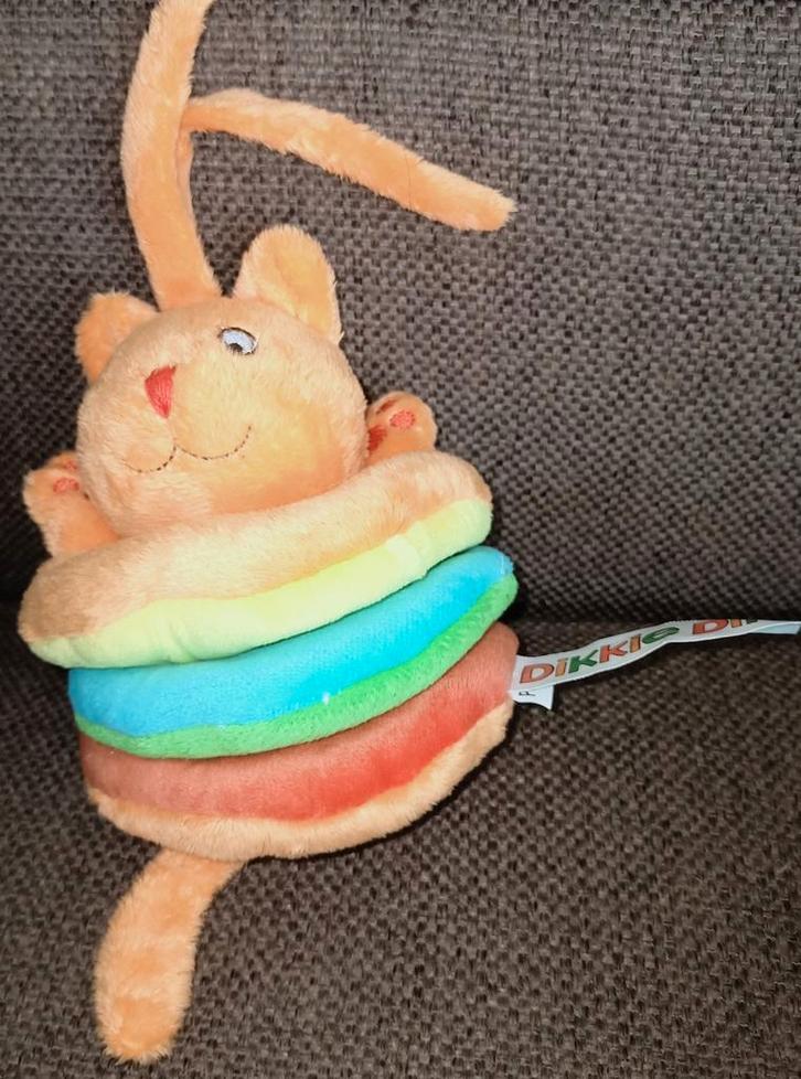 Happy horse, dikkie dik hanger, tril knuffel, Kinderen en Baby's, Speelgoed | Knuffels en Pluche, Zo goed als nieuw, Poes, Ophalen of Verzenden