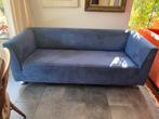 Gelderland 4800, 2.5 zits, oudblauw alcantara, Huis en Inrichting, Gebruikt, 150 tot 200 cm, Tweepersoons, 75 tot 100 cm