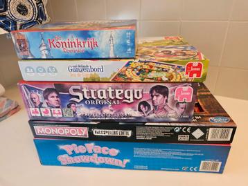 Spel Monopoly Stratego Het koninkrijk Dominion Pie Face  ea  beschikbaar voor biedingen