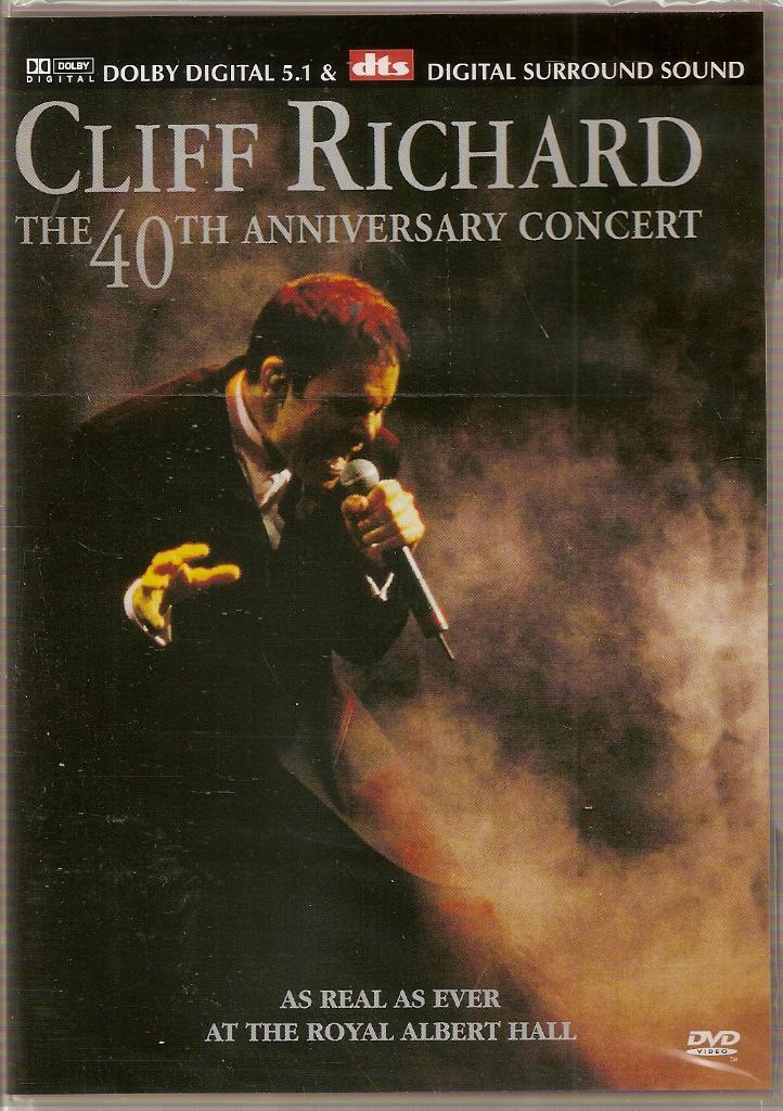 Cliff Richard - The 40th anniversary concert, Cd's en Dvd's, Dvd's | Muziek en Concerten, Nieuw in verpakking, Muziek en Concerten