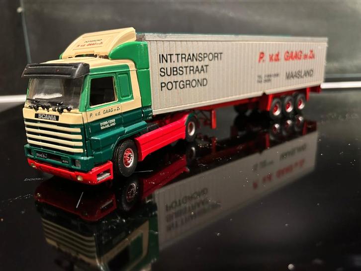 Tekno 3 stuks walking floor auto's, Hobby en Vrije tijd, Modelauto's | 1:50, Zo goed als nieuw, Bus of Vrachtwagen, Tekno, Ophalen of Verzenden