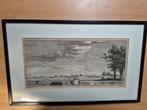 Oude prent van Bergen op Zoom schilderij, Antiek en Kunst, Ophalen of Verzenden
