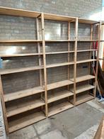 Ikea Houten Stellingkast - Veel Schappen!, Ophalen, Gebruikt