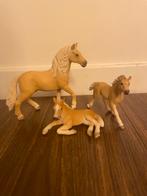 Schleich Haflinger Familie - Zo goed als nieuw!, Ophalen of Verzenden, Zo goed als nieuw, Paard, Beeldje of Figuurtje