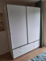 Ikea kledingkast met schuifdeuren en lades, Huis en Inrichting, Kasten | Kledingkasten, Ophalen, Overige materialen, Gebruikt