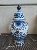 Delfts Blauw Vaas met Deksel, Antiek en Kunst, Antiek | Vazen, Ophalen of Verzenden