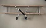 Steigerhouten wandplank vliegtuig voor babykamer/kinderkamer, Huis en Inrichting, Woonaccessoires | Wandplanken en Boekenplanken
