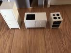 Vintage / retro poppenhuis meubeltjes en popjes, Verzamelen, Poppenhuizen en Toebehoren, Ophalen of Verzenden, Zo goed als nieuw