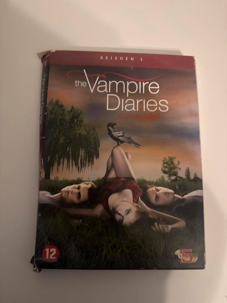 The Vampire Diaries - Seizoen 1 DVD, Cd's en Dvd's, Dvd's | Tv en Series, Gebruikt, Drama, Vanaf 12 jaar, Ophalen