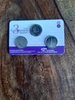 Coincard 3 Vorstinnen Kwartjes Nikkel, Postzegels en Munten, Munten | Nederland, Verzenden, Koningin Beatrix, 25 cent