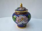 Antieke chinese cloisonne pot emaille brons, Antiek en Kunst, Antiek | Emaille, Ophalen of Verzenden