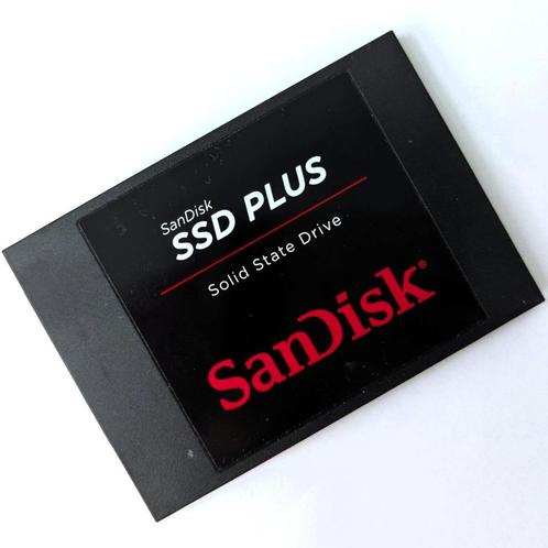 Ongebruikte Sandisk SSD Plus 120GB MLC SSD: 2.5 inch, SATA, Computers en Software, Harde schijven, Nieuw, Laptop, Intern, SSD