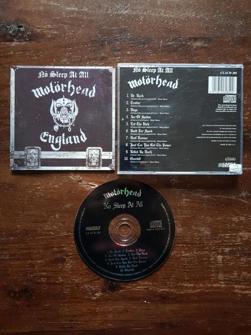 Motörhead ‎– Nö sleep at all cd rock punk Lemmy, Cd's en Dvd's, Cd's | Hardrock en Metal, Gebruikt, Ophalen of Verzenden