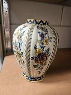 Antieke Art Deco Plateel Vaas, Ophalen of Verzenden