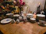 Kahla Blauwe Roosjes Servies, Huis en Inrichting, Keuken | Servies, Ophalen, Gebruikt, Overige stijlen, Porselein