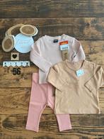 Baby meisje bundel 2x shirtje 1x leggining maat 56, Kinderen en Baby's, Ophalen of Verzenden, Nieuw, Wibra, Meisje