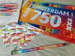 Amsterdam 750 Feest Slingers Vlag Party Set Decoration, Ophalen of Verzenden, Zo goed als nieuw, Versiering, Verjaardag