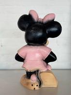 Vintage Minnie Mouse Tennis Beeldje Helco, Gebruikt, Beeldje of Figuurtje, ., Ophalen of Verzenden