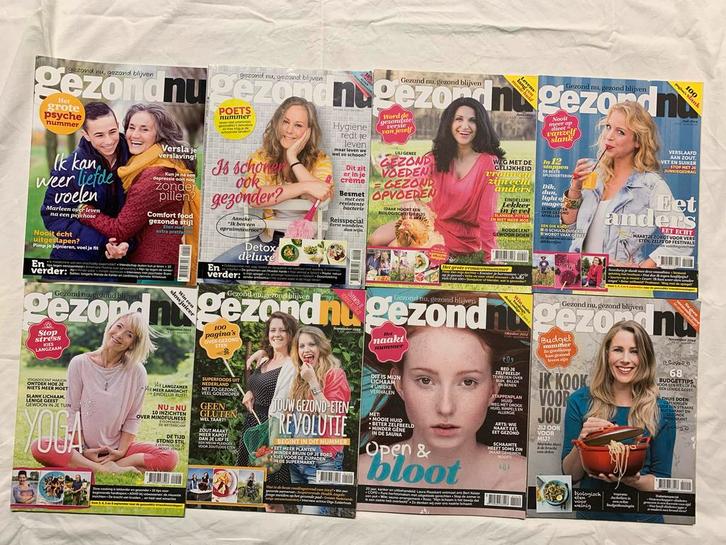 Gezond Nu - Collectie Gelezen Tijdschriften, Boeken, Tijdschriften en Kranten, Gelezen, Lichaam en Geest, Ophalen of Verzenden