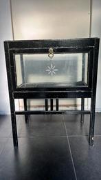 Thee- of servieskastje, Ophalen of Verzenden, Gebruikt, 25 tot 50 cm, Overige houtsoorten