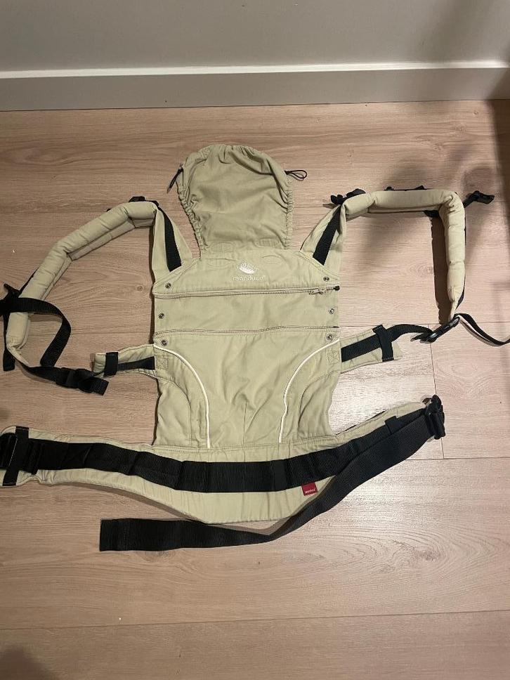 Manduca ergonomische draagzak met zitverkleiner, Kinderen en Baby's, Babydragers en Draagdoeken, Gebruikt, Draagzak, Buik of Rug