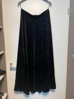 Velours Gothic Rok - Maat M/L, Maat 38/40 (M), Zwart, Ophalen of Verzenden, Zo goed als nieuw