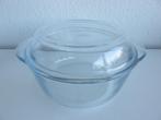 Pasabahce Borcam glazen ronde ovenschaal met deksel, Ophalen of Verzenden, Zo goed als nieuw