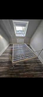 Spijlen bed, Huis en Inrichting, Ophalen, Gebruikt, Wit, Twijfelaar