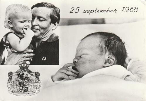 PRINS WILLEM ALEXANDER UIT 1968 ZEER MOOIE OUDE KAART KG962, Verzamelen, Ansichtkaarten | Themakaarten, Ongelopen, 1960 tot 1980