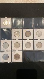 Zilveren guldens Wilhelmina, 1 gulden, Koningin Juliana, Zilver, Ophalen of Verzenden