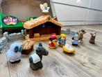 Fisher-Price Little People Kerststal, Kinderen en Baby's, Speelgoed | Babyspeelgoed, Ophalen of Verzenden, Gebruikt, Mobiel, Met geluid