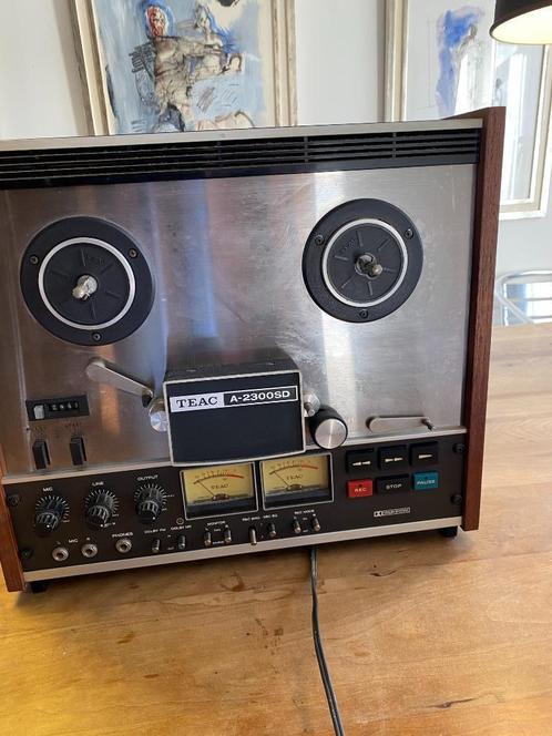 bandrecorder tapedeck Teac 2300 sd, Audio, Tv en Foto, Bandrecorders, Bandrecorder, Met banden, Ophalen