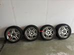 Mercedes velgen + Pirelli winterbanden 245/40 R18, 18 inch, 245 mm, Banden en Velgen, Winterbanden