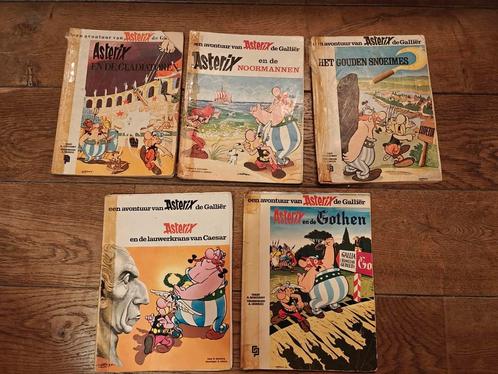 5 x hele oude Asterix en Obelix, jaren 60-70, Boeken, Strips | Comics, Zo goed als nieuw, Meerdere comics, Europa, Ophalen of Verzenden