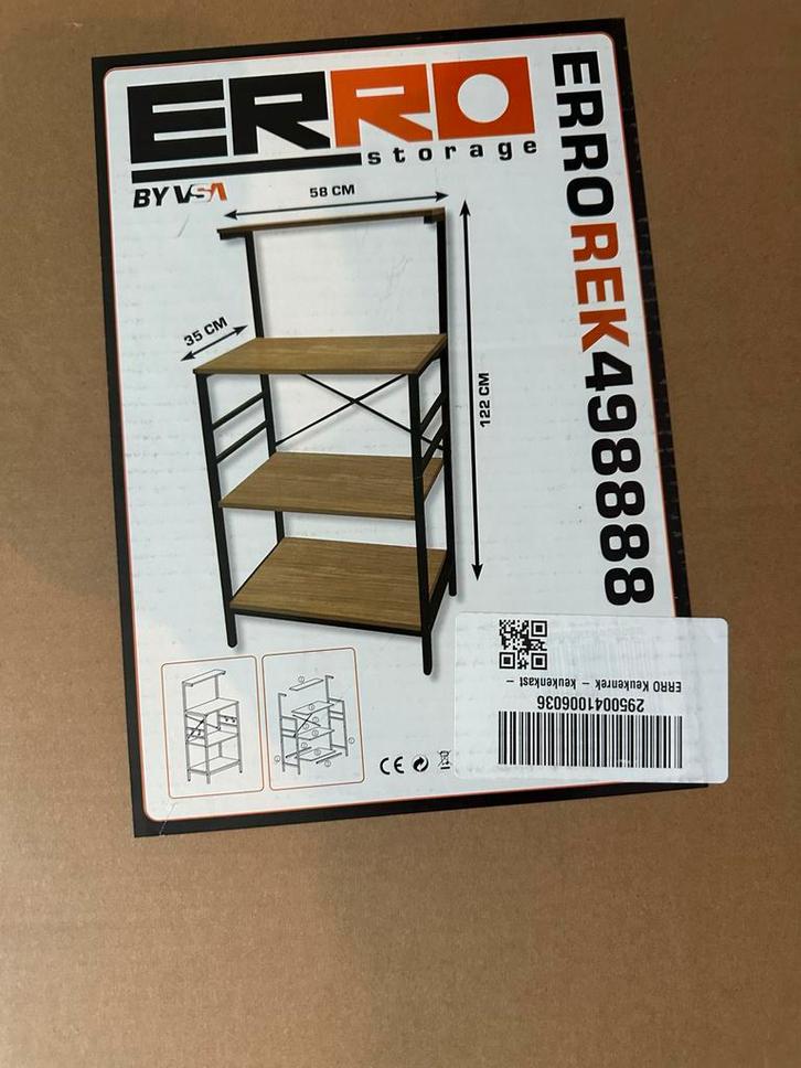 Erro Stellingkast - Nieuw in Doos!, Huis en Inrichting, Keuken | Keukenbenodigdheden, Nieuw, Ophalen