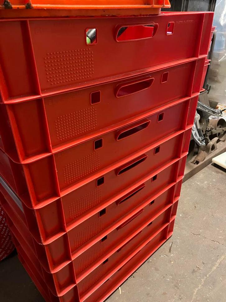 Stapelbare kratjes - plastic krat - kratten, Doe-het-zelf en Verbouw, Kratten en Dozen, Krat, Minder dan 35 cm, Ophalen