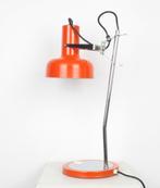 bureaulamp oranje.  vintage., Huis en Inrichting, Lampen | Tafellampen, Ophalen, Gebruikt, 50 tot 75 cm