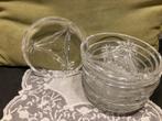 Kristallen gebaksbordje (281024c), Antiek en Kunst, Antiek | Glas en Kristal, Ophalen of Verzenden