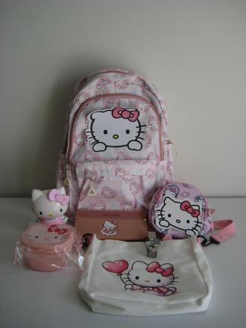 Hello Kitty verzameling rugtas portemonnee horloge NIEUW beschikbaar voor biedingen