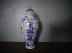 Dekselpotje (klein model) - blauw/wit, Antiek en Kunst, Ophalen of Verzenden