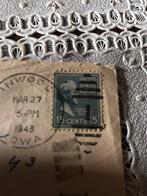 Oude envelop met postzegel 1948, Ophalen of Verzenden, Envelop