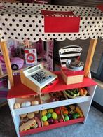 Houten HEMA Winkel met Kassa en Weegschaal, Ophalen of Verzenden, Zo goed als nieuw, Jongen of Meisje