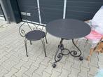 Bistro set, 4 stoelen 1 tafel- beschikbaar in 4 kleuren, Tuin en Terras, Ophalen, Nieuw