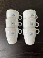 6 originele klm espresso kopjes, Huis en Inrichting, Keuken | Servies, Ophalen of Verzenden, Zo goed als nieuw, Overige stijlen